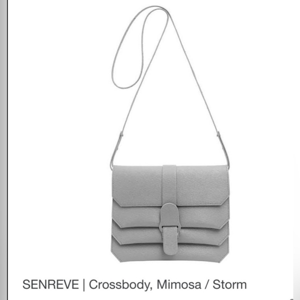 NWT/In Box - Senreve - Crossbody - Mimosa (texture) - Storm